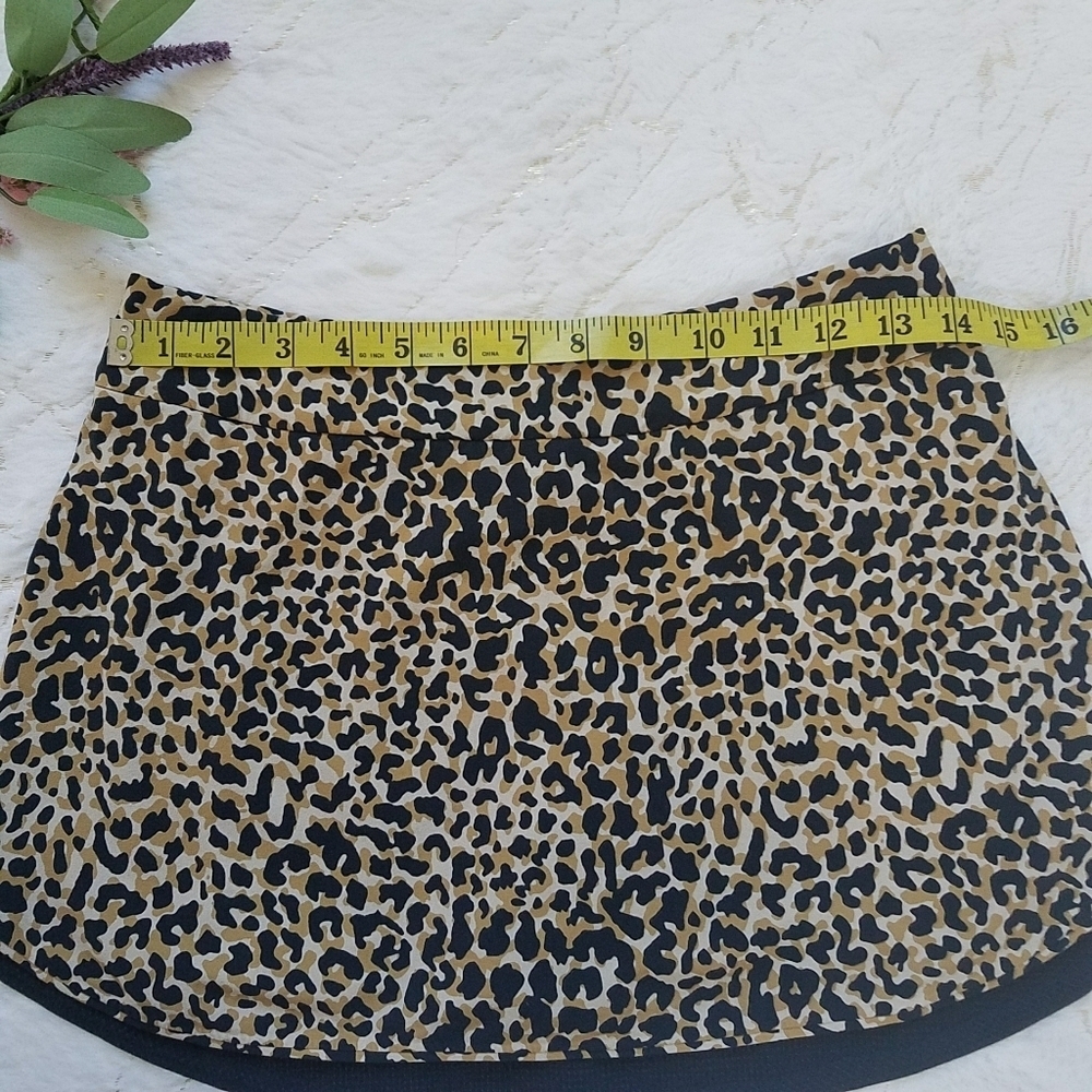 Outdoor Voices The Exercise Skort Leopard Print - Picture 3 of 7